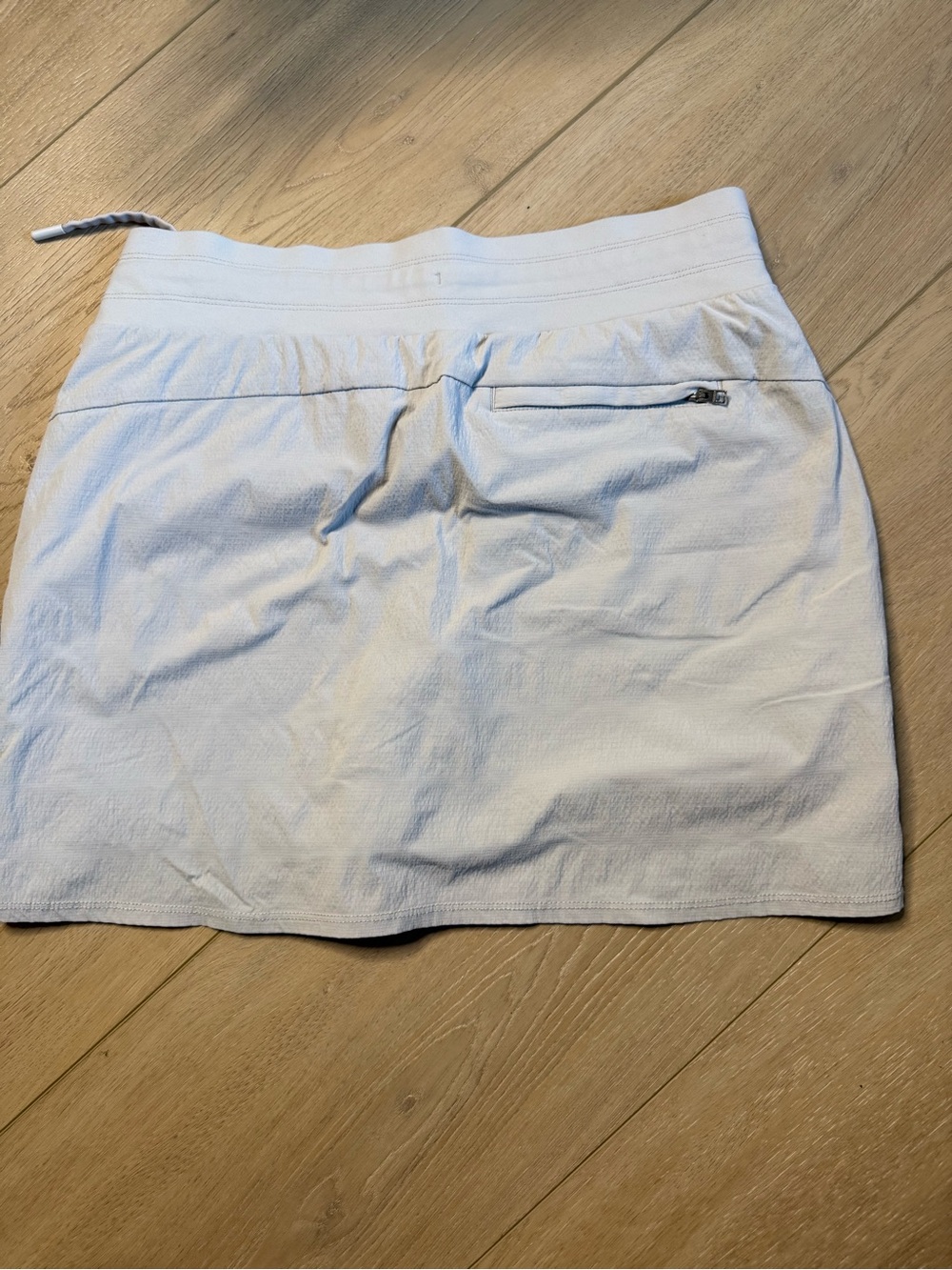 Athleta Trekkie North Skort Skirt Golf Light Grey Size 8 - Picture 4 of 8